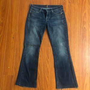 7 for all mankind flare jeans